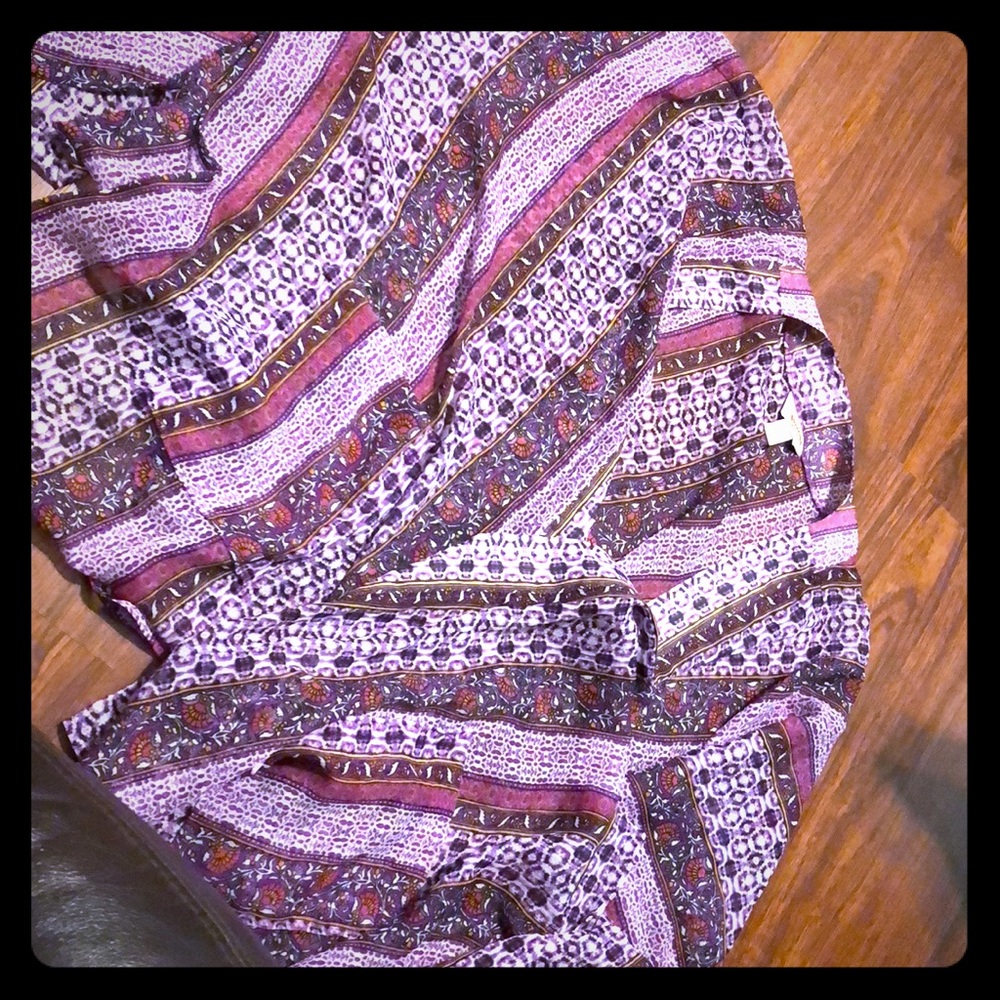 Purple cover up